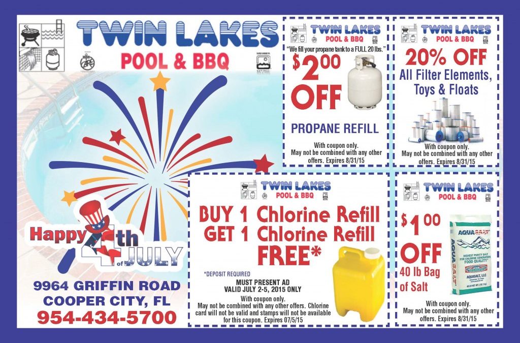 2015 – 4th of July Special Offers